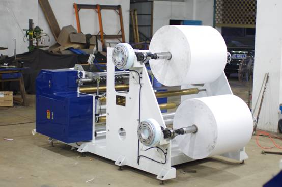 Automatic Two Ply Thermal Paper Slitting Machine with PLC control